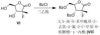 Preparation for sofosbuvir key intermediate