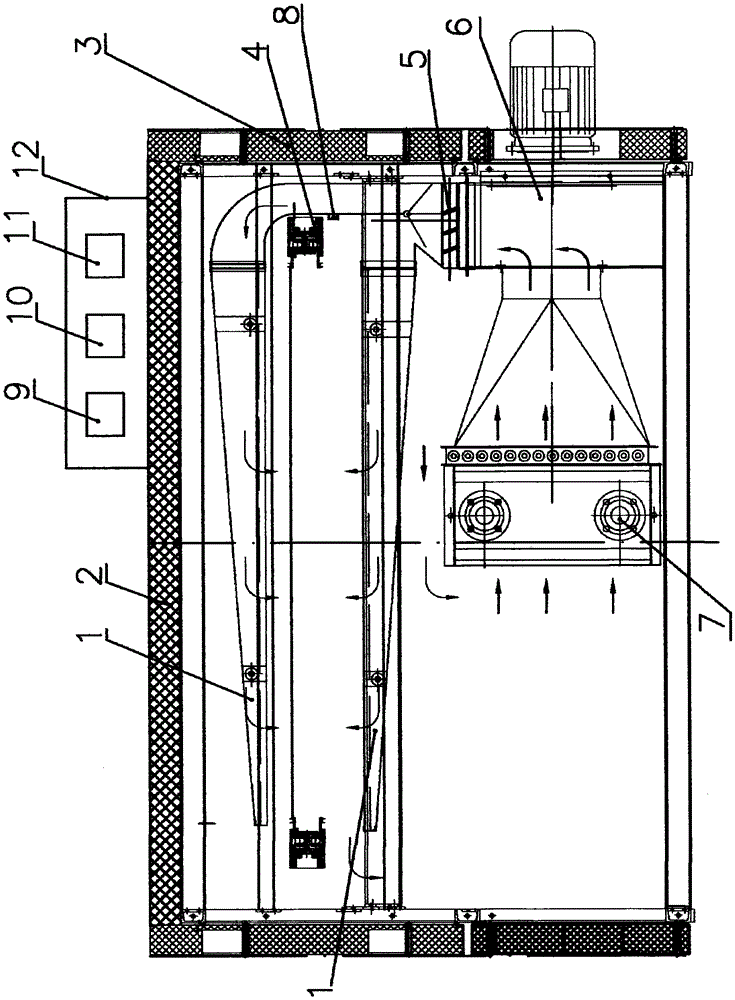 Heat setting machine with intelligent control device