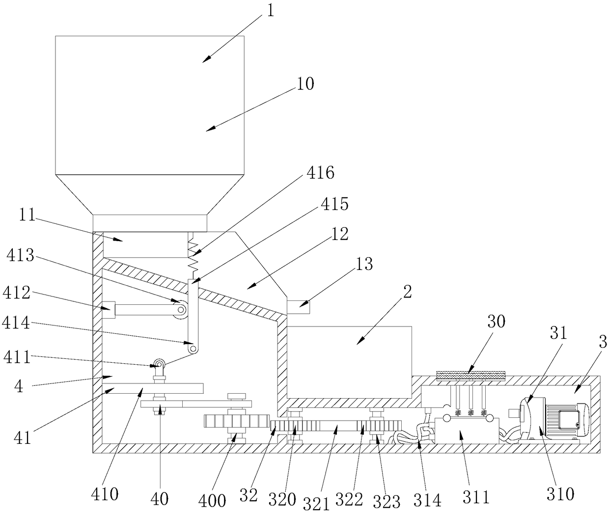 Livestock feeding device