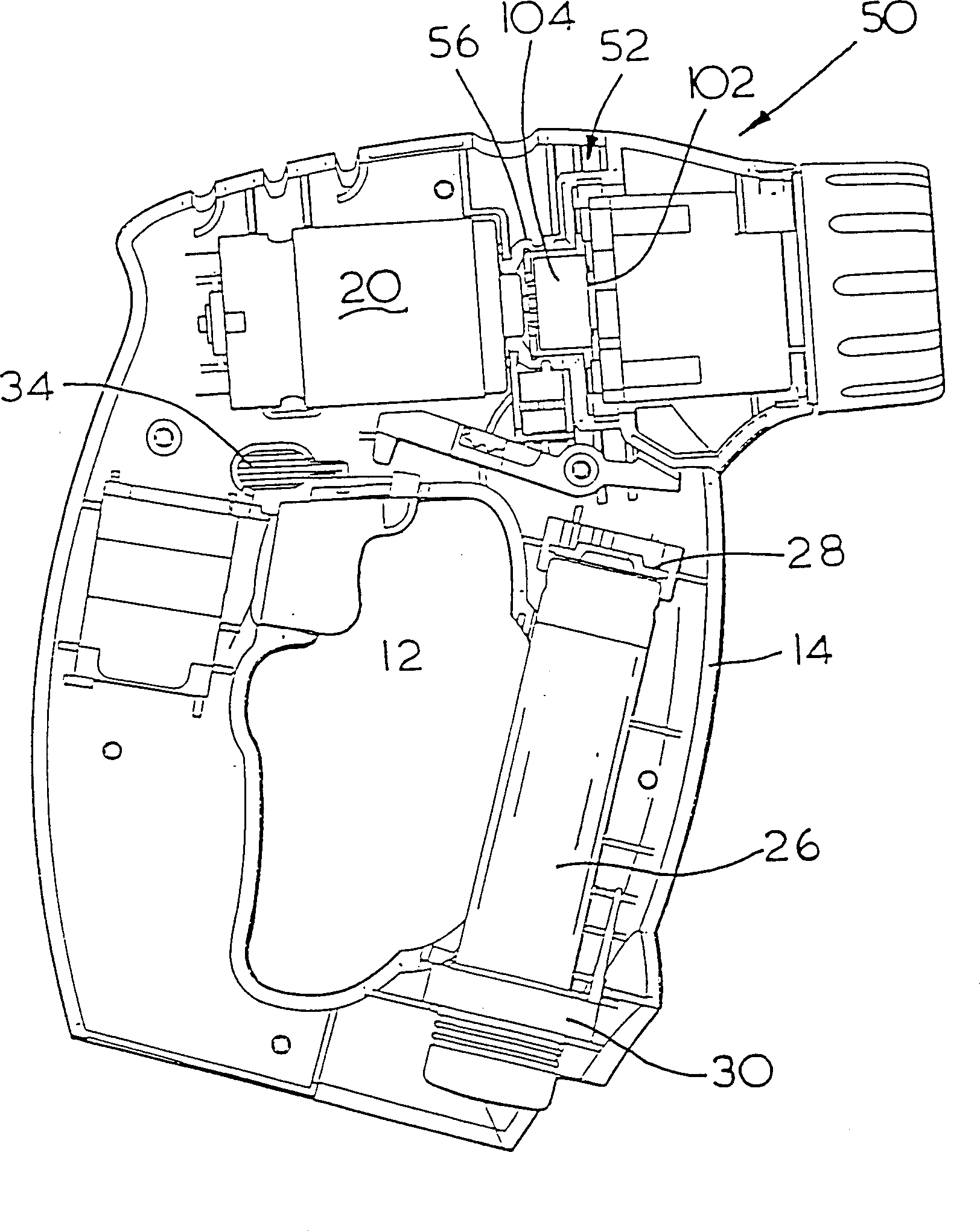 Electric tool with interchangeable tool post