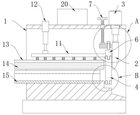 Hydraulic combined punching and shearing machine