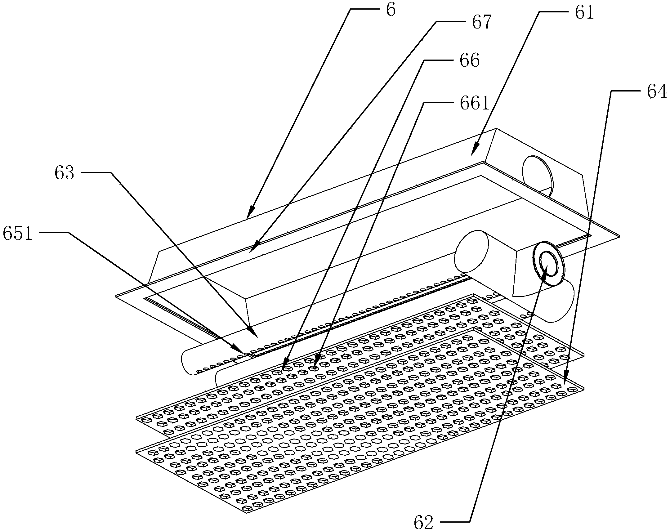 Aluminum alloy anode oxidation device