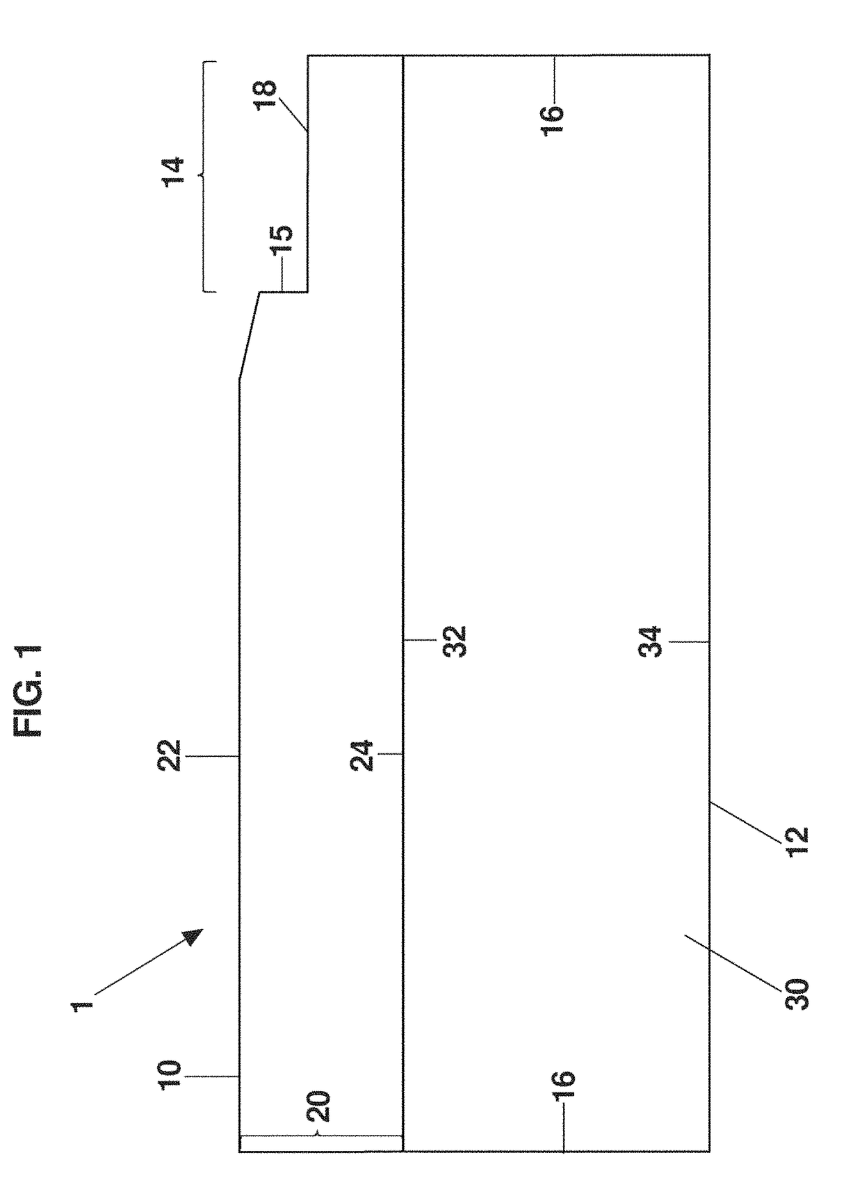 Densified foam core (DFC) tile with imitation grout line