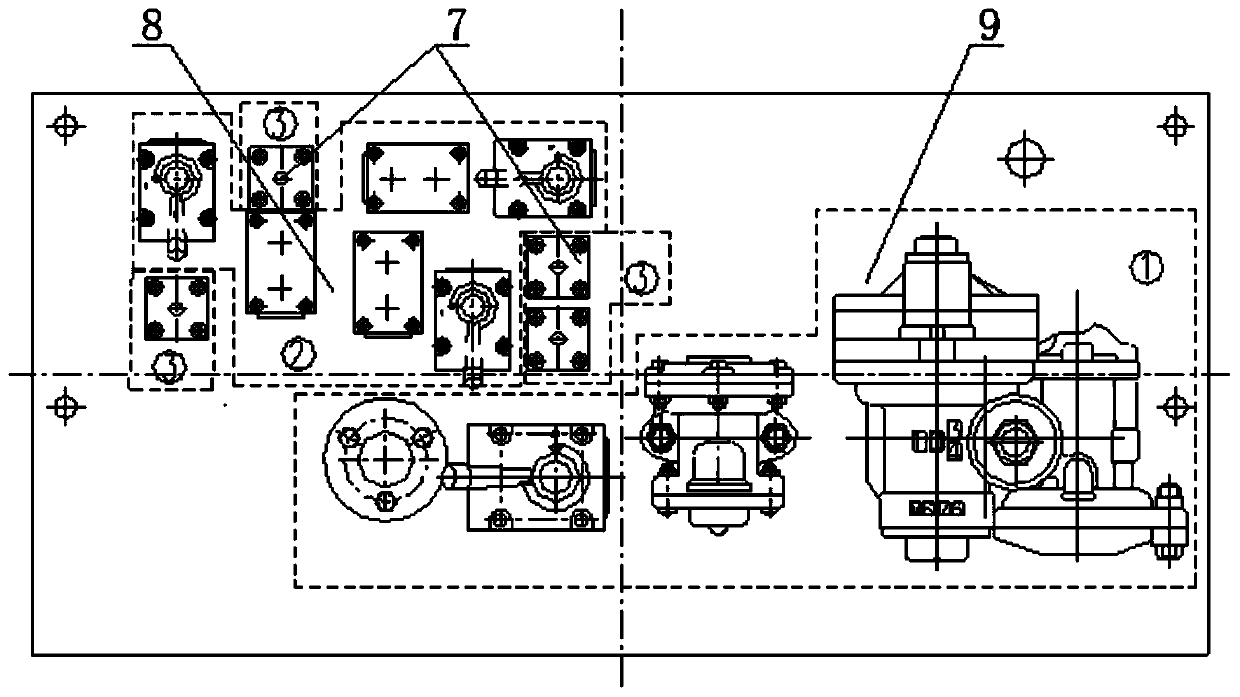 Integrated air brakes for rail vehicles