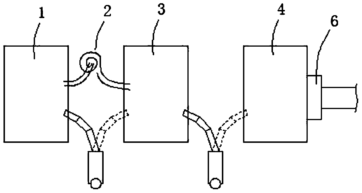 Chinese date core removing device