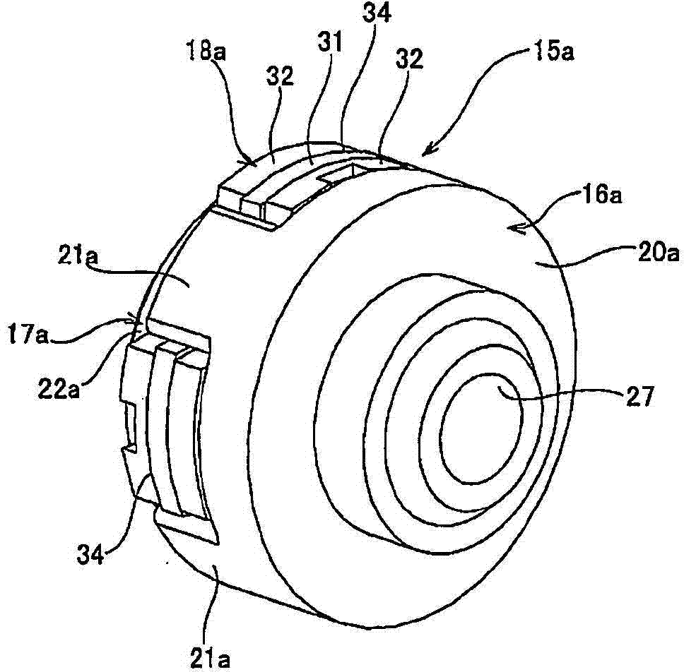 Torque transmission joint and electric power steering device