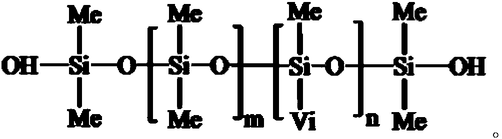 Silicone rubber insulating adhesive composition and preparation method thereof