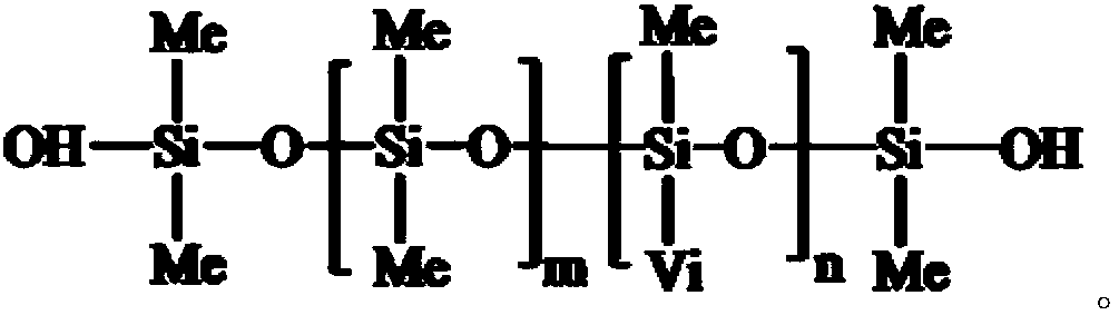 Silicone rubber insulating adhesive composition and preparation method thereof