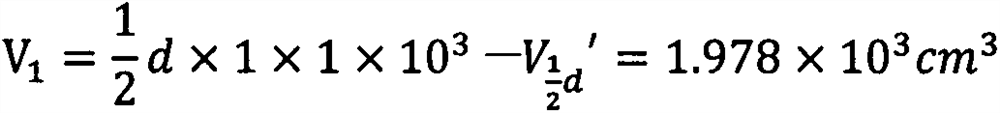 A method for calculating the amount of asphalt in the gravel seal