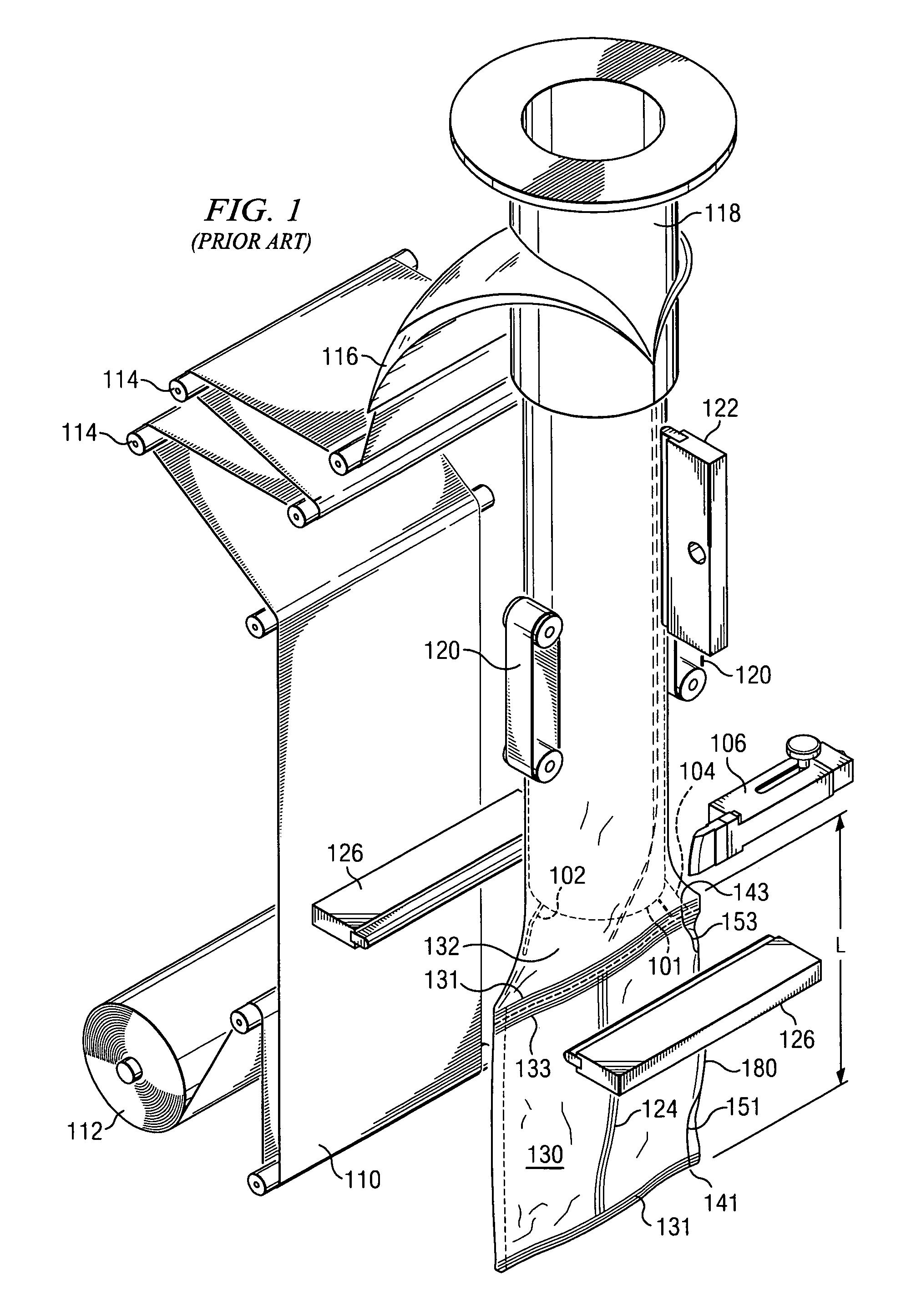 Method and apparatus for providing end seals on vertical stand-up packages