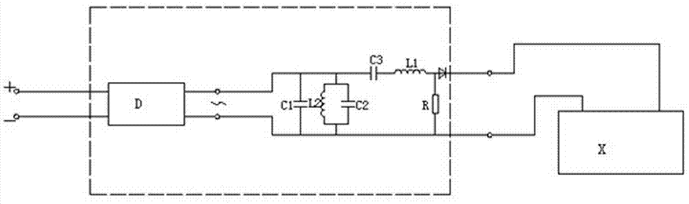 Energy-saving and emission-reducing device for changing electric energy property of automobile