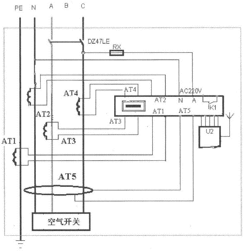 Safe power supply monitoring system of building construction machinery