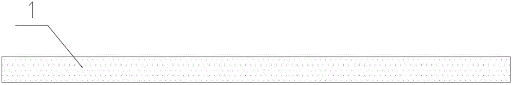 Normal chip single-faced three-dimensional circuit manufacture method by encapsulation prior to etching and normal chip single-faced three-dimensional circuit encapsulation structure