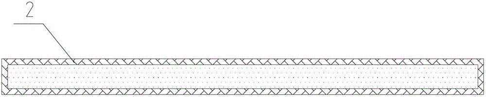 Normal chip single-faced three-dimensional circuit manufacture method by encapsulation prior to etching and normal chip single-faced three-dimensional circuit encapsulation structure