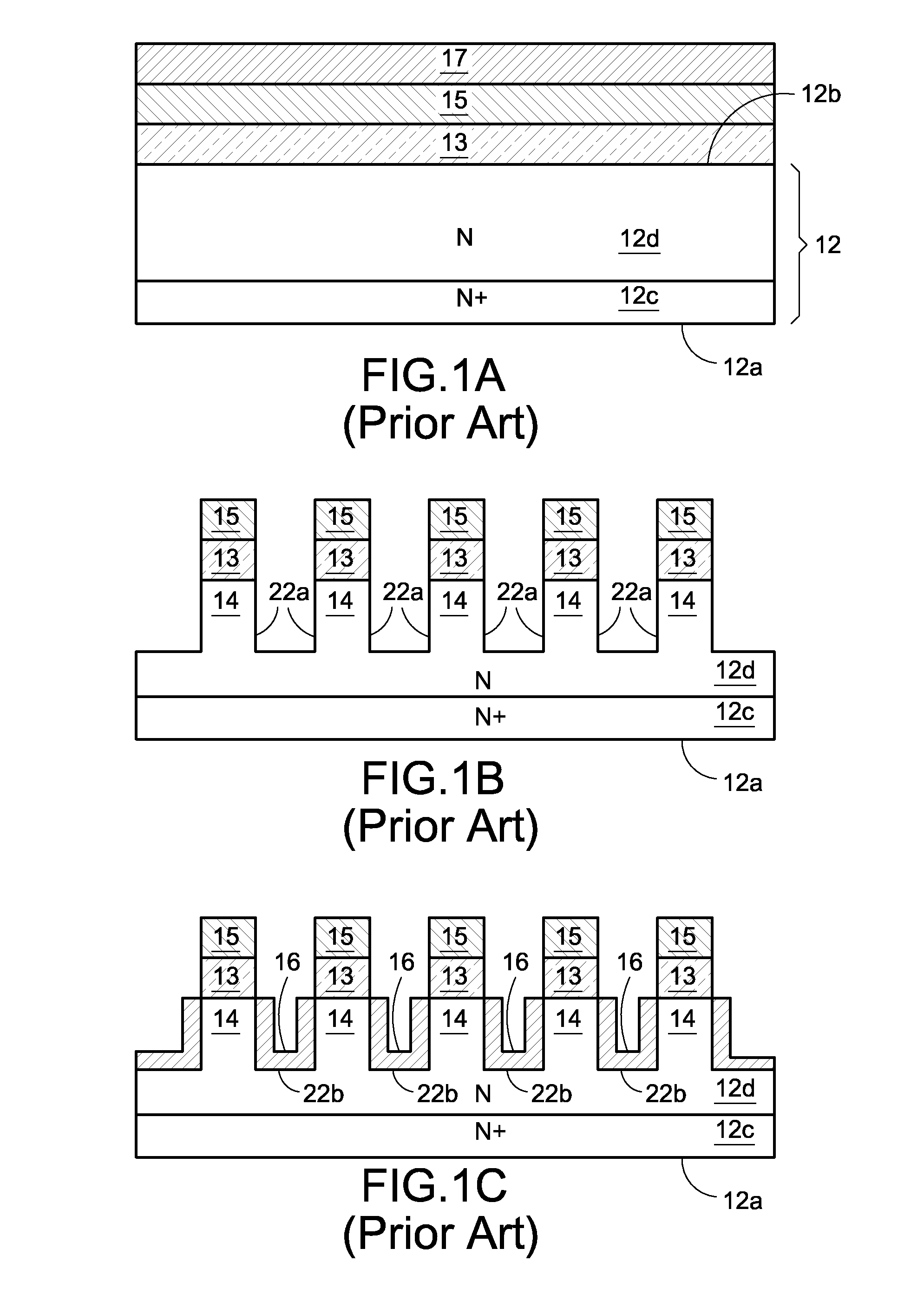 Multi-trench termination structure for semiconductor device and manufacturing mehtod thereof