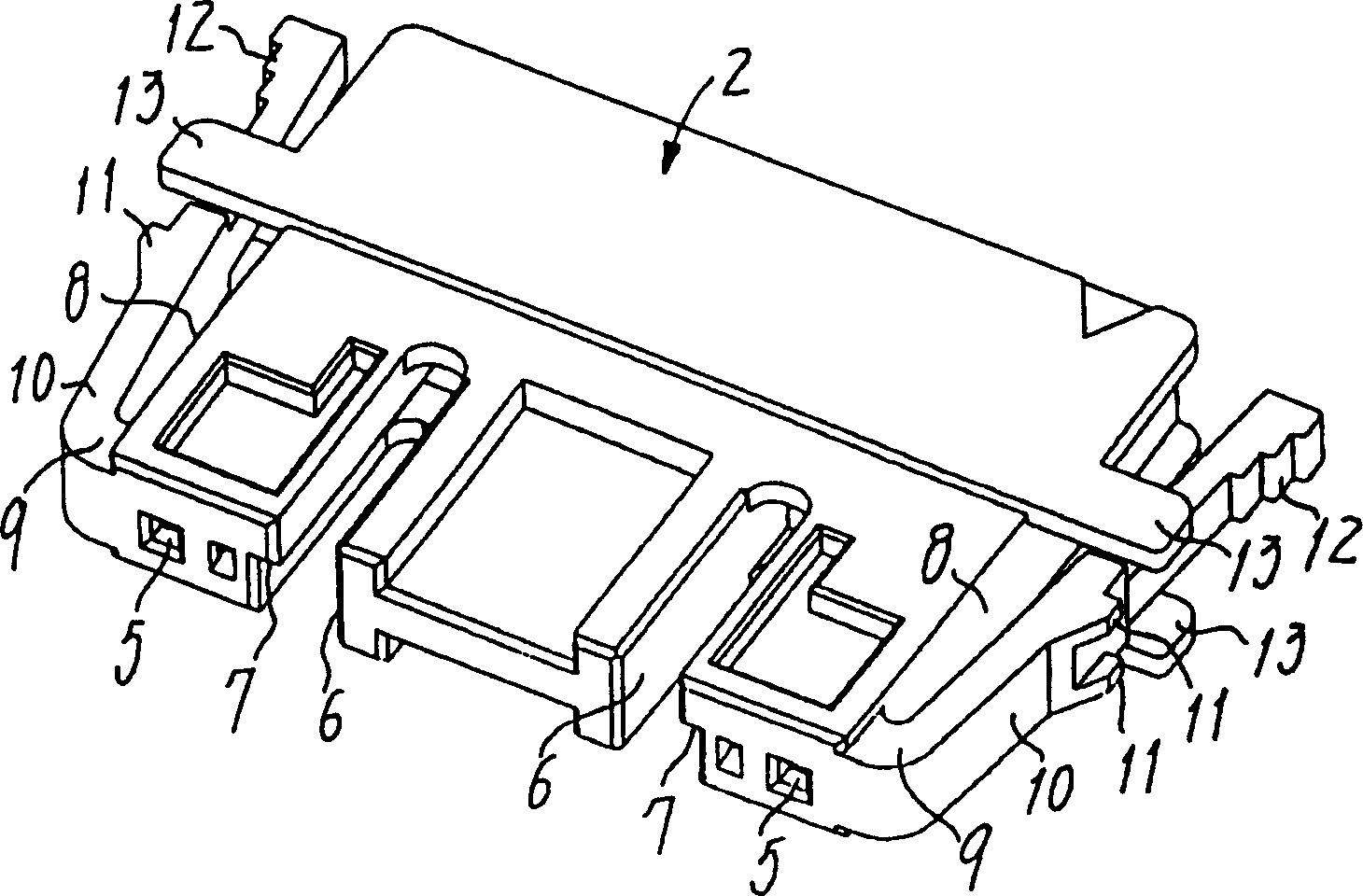 Electric connector with locking mechanism