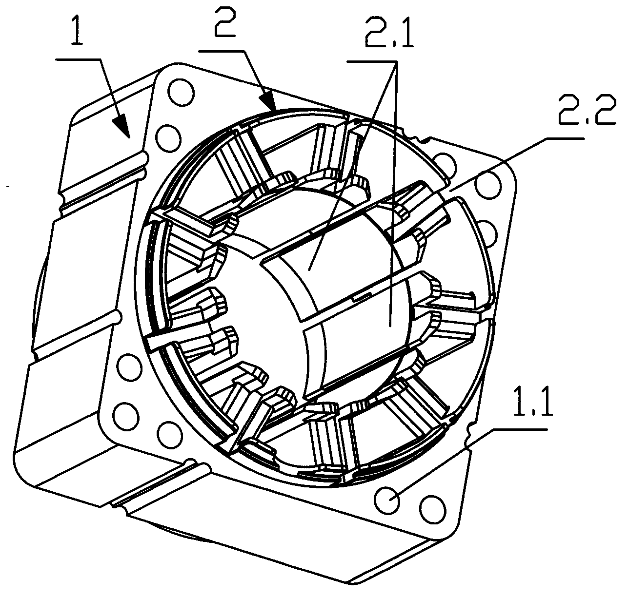 Motor stator