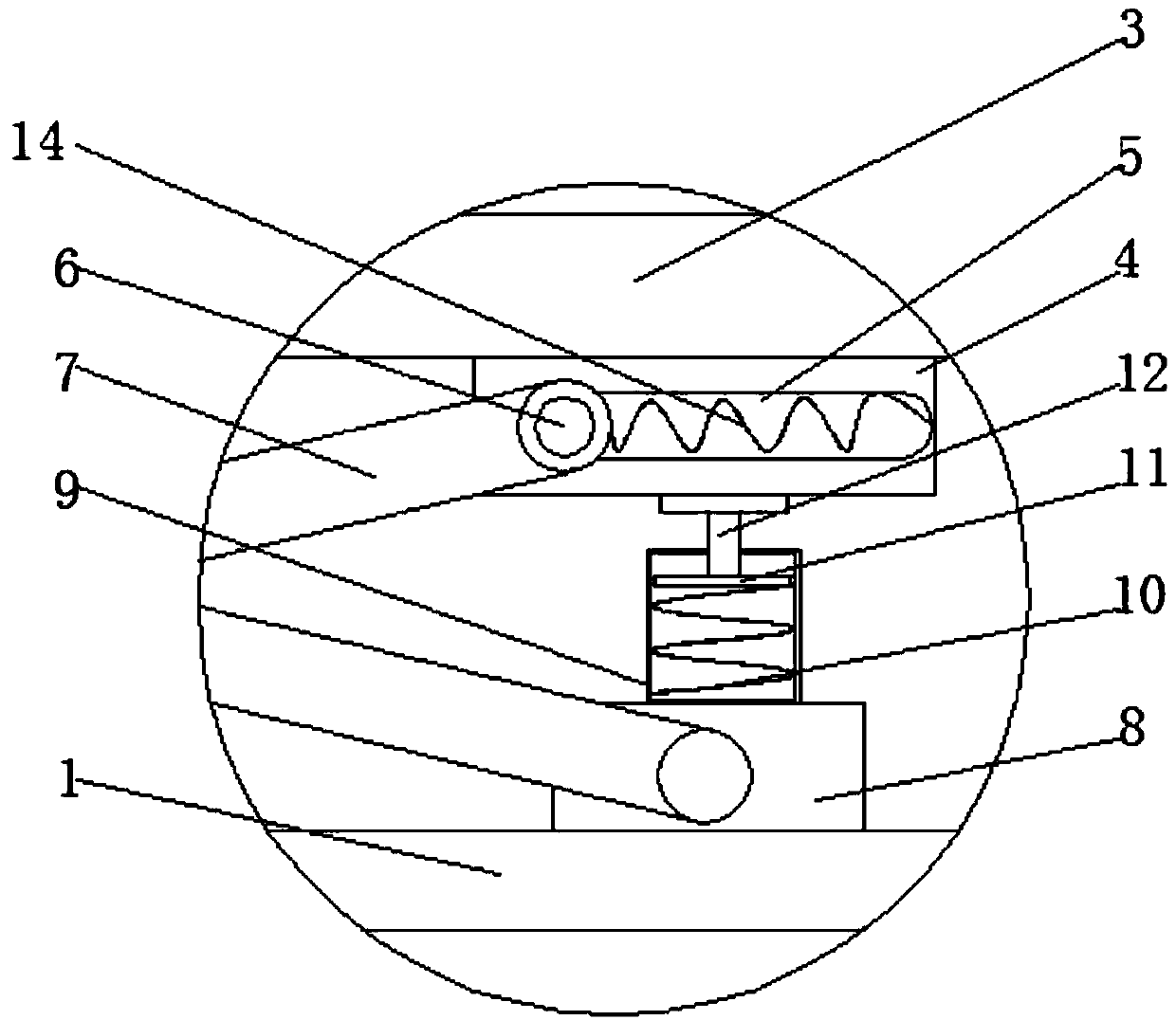 Transfer trolley for universal parts