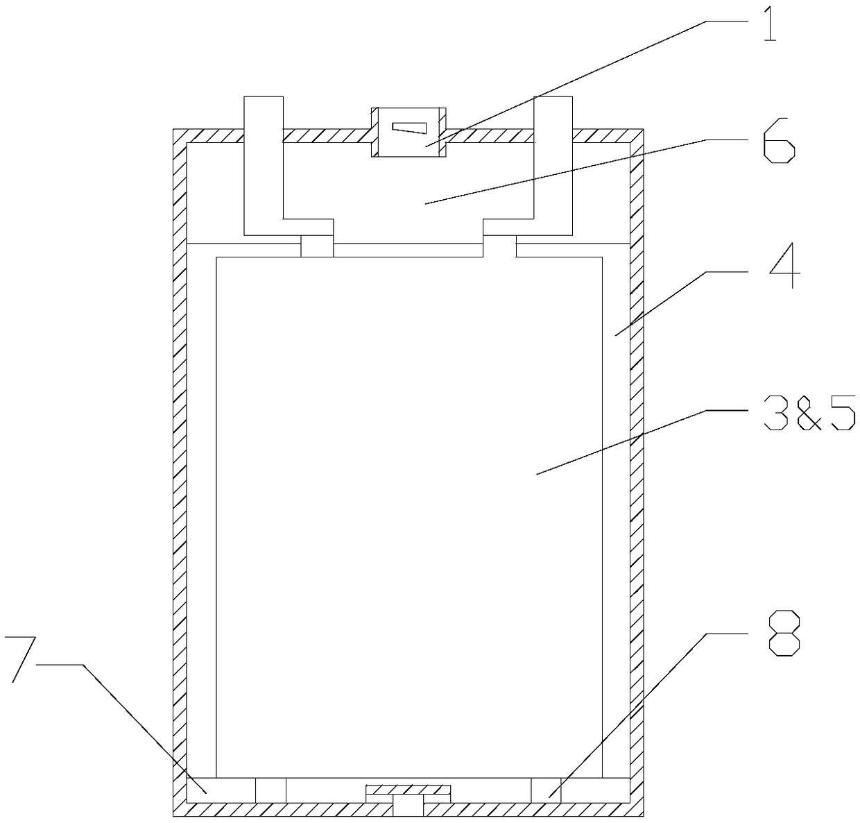 A kind of colloidal battery and production method thereof