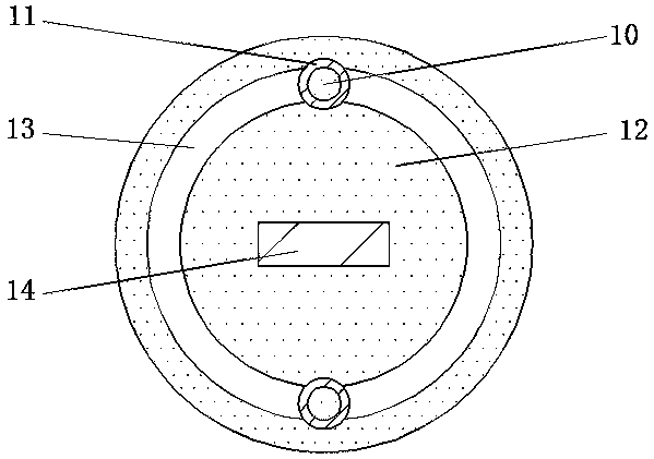 Trimming device for producing non-woven fabric