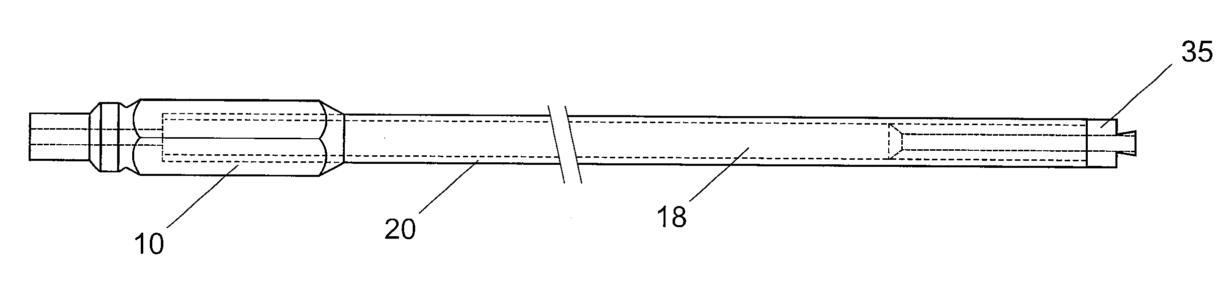 Drive shaft for a surgical reamer