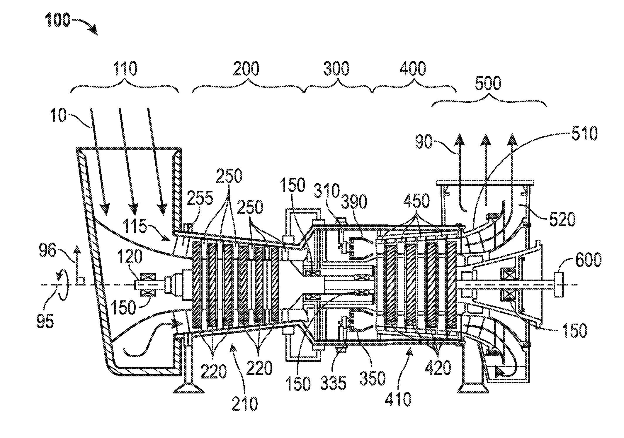 Condition based lifing of gas turbine engine components