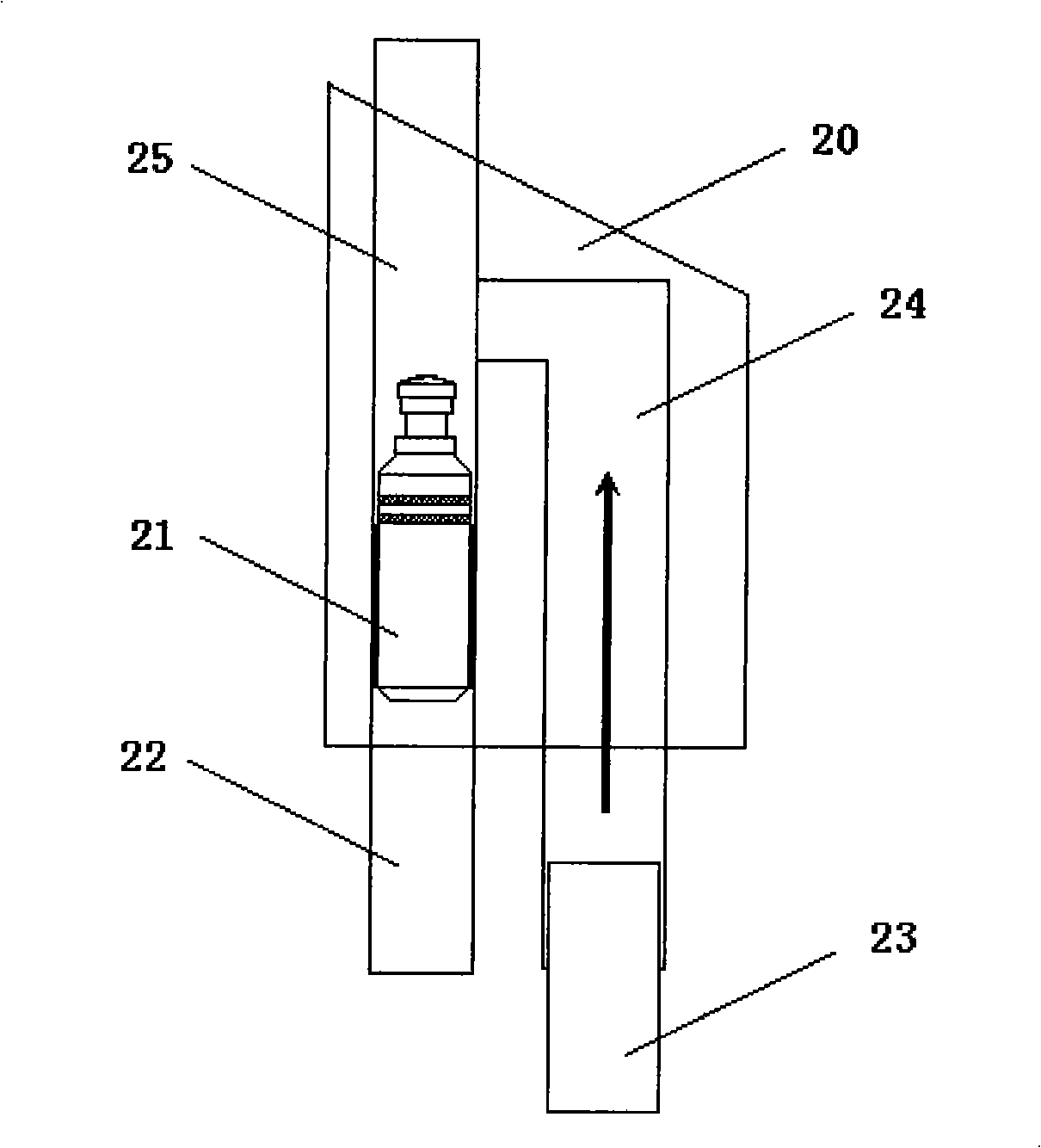 Spring self-switching type Y-shaped joint