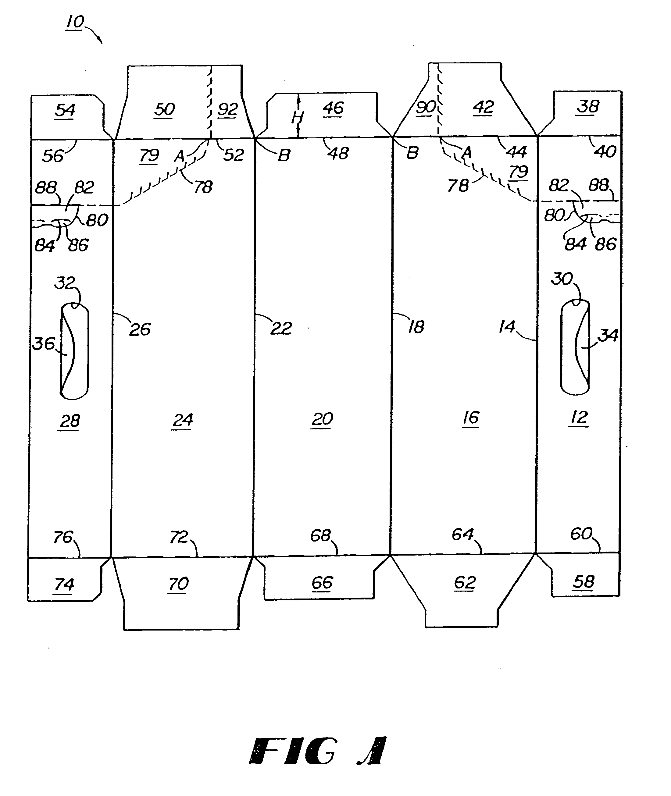 Carton with an improved dispensing feature