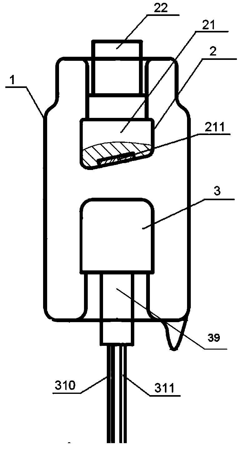 Grid-control cold cathode X-ray tube