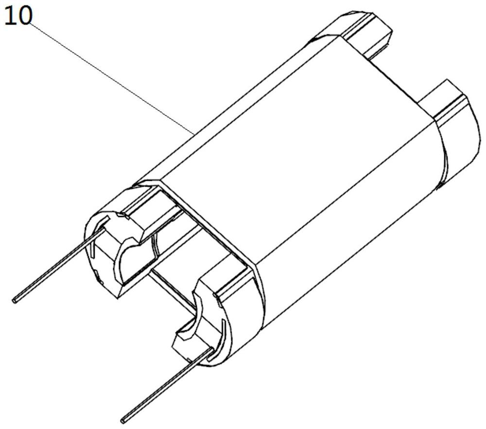 A production process of a stator assembly and its acoustic wave motor