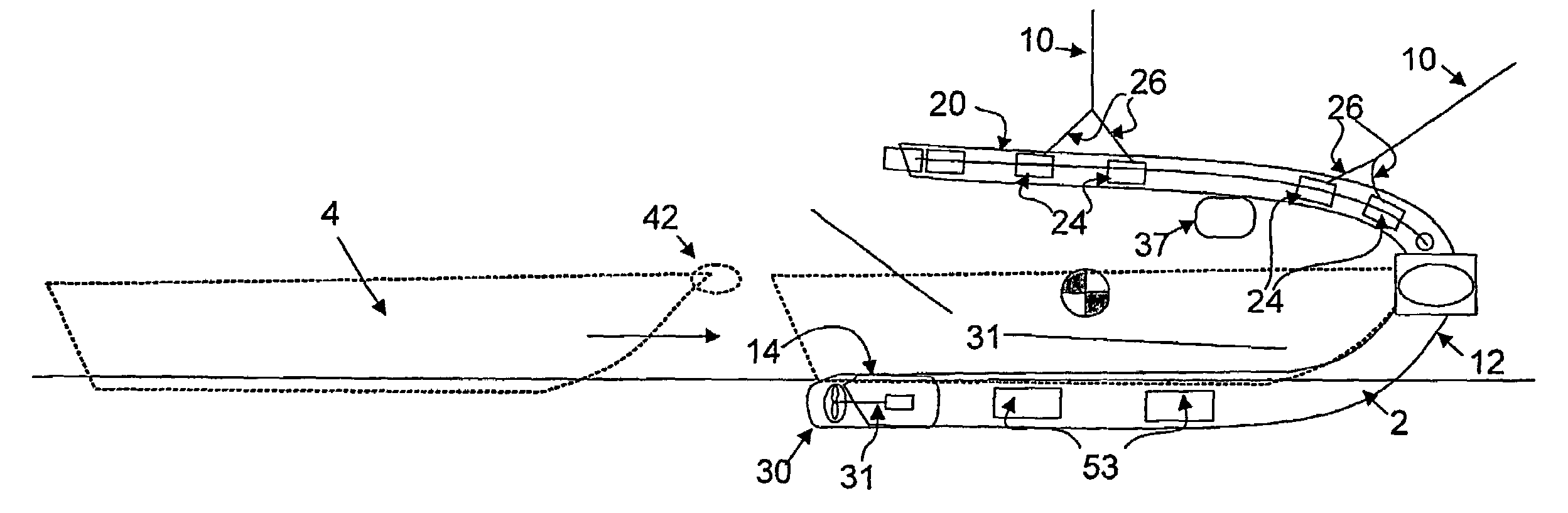 Marine payload handling craft and system