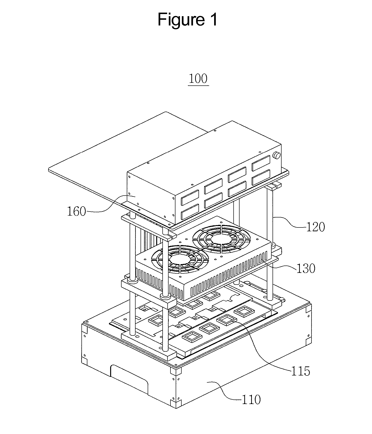 Hot/cold test equipment for NAND flash memory with dehumidifying function