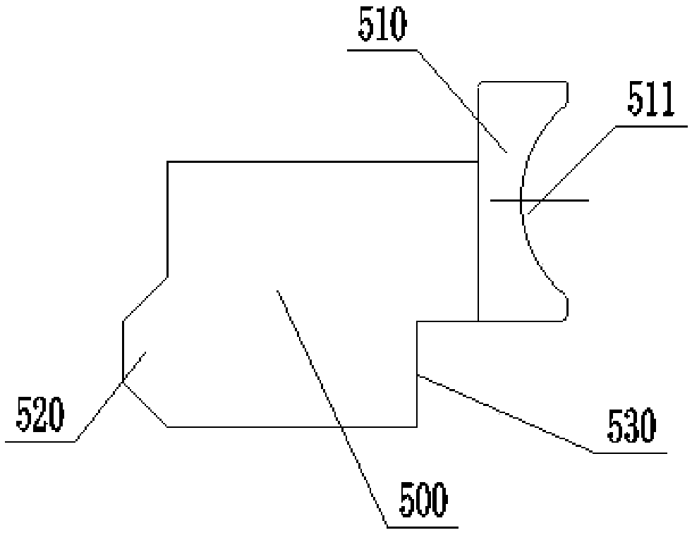 Upper mold quick clamping device and application thereof and application method