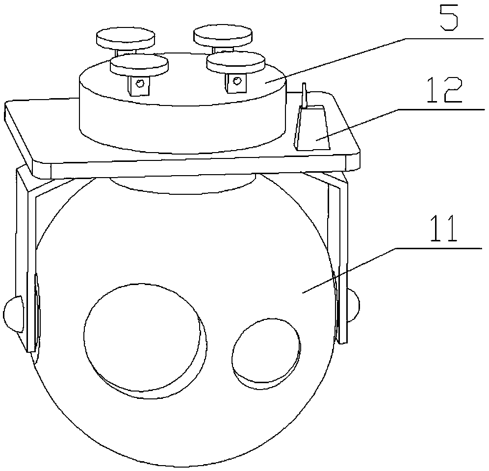 Smoke agent spray system and spray method for unmanned aerial vehicle adapted to mountains and hills