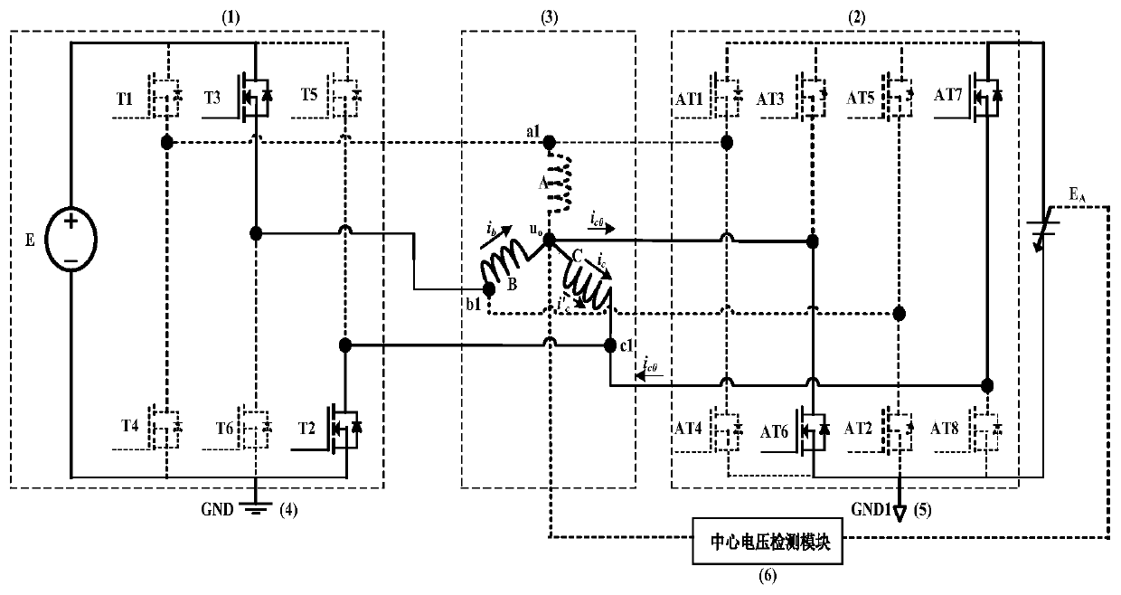 A method and device for suppressing torque ripple of a permanent magnet brushless DC motor