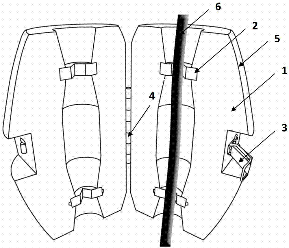 Umbilical cable floating body