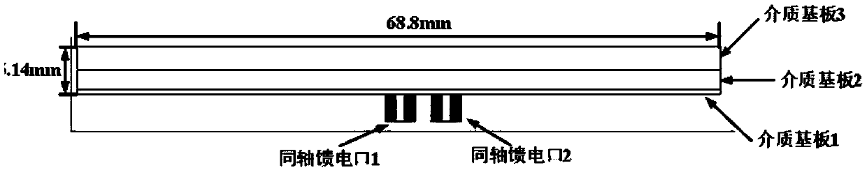 S-band dual-polarization base station antenna for mobile 5G communication, and a base station