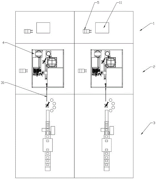 Flexible-manufacturing-based intelligent cosmetics production line