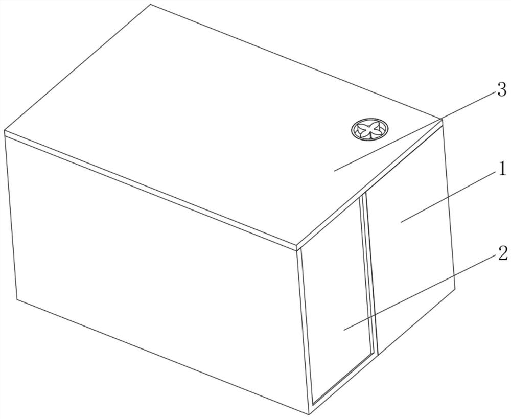 Assembled bathroom and mounting structure thereof