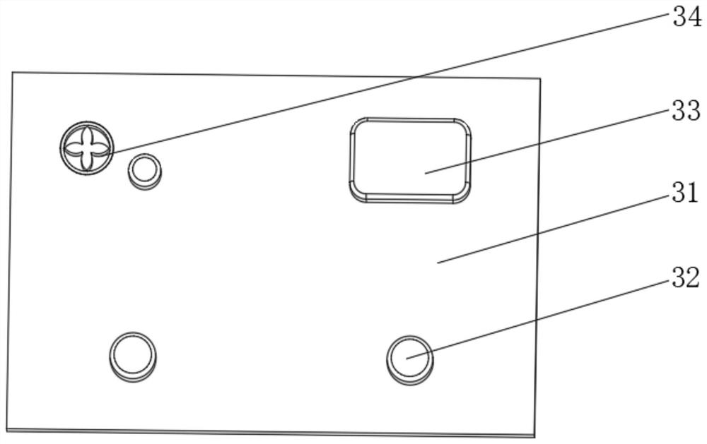 Assembled bathroom and mounting structure thereof