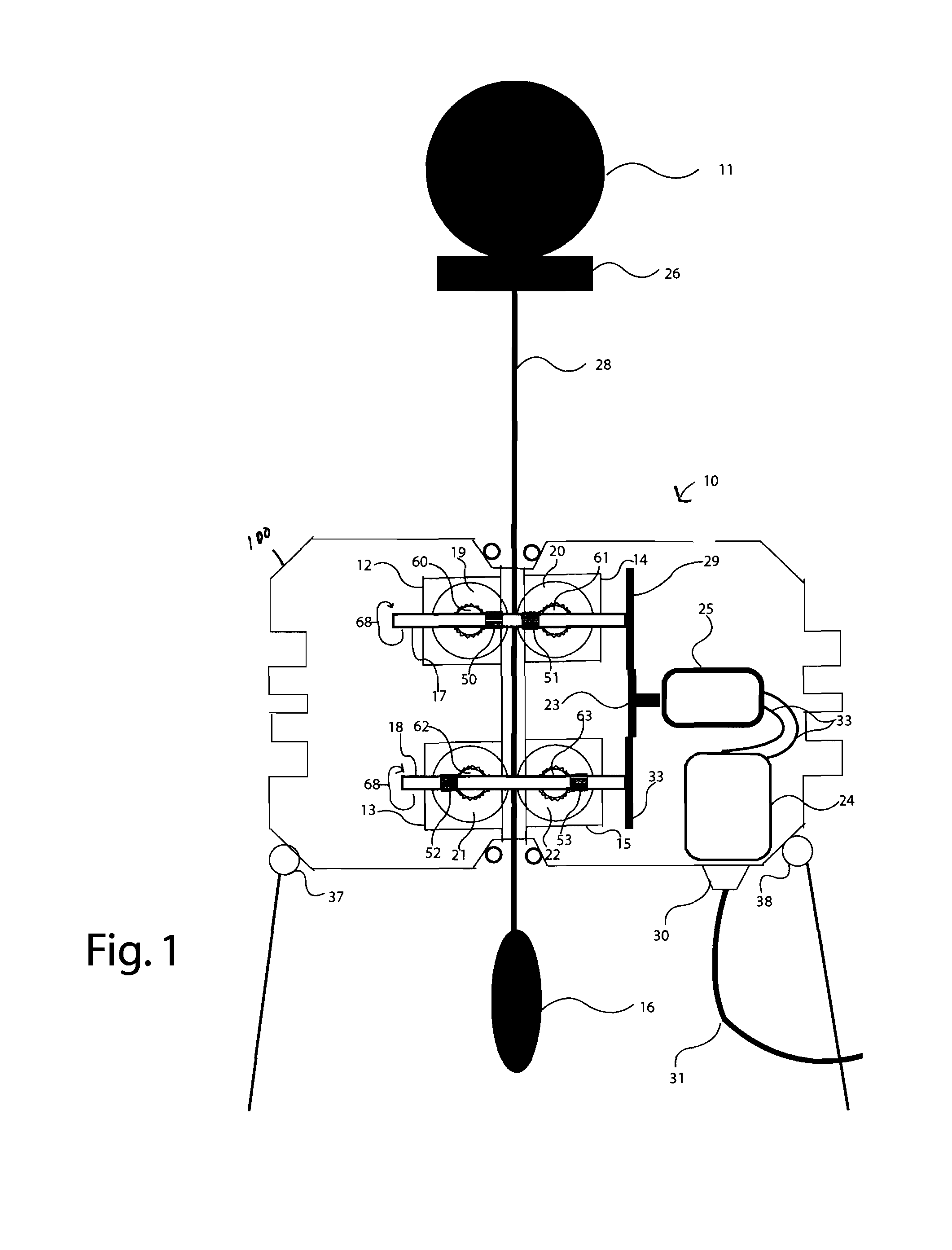 Ocean wave-powered electric generator