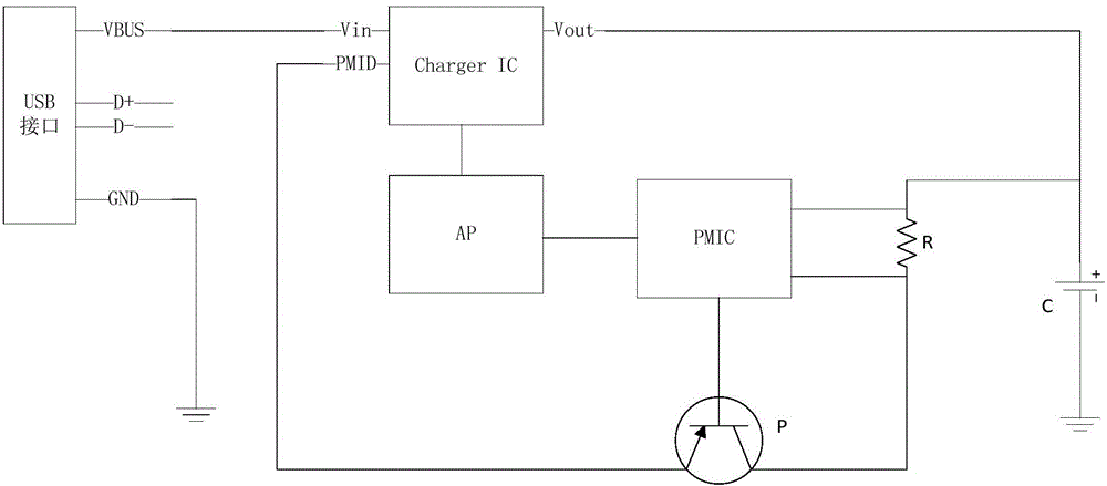 Mobile terminal and charging circuit thereof