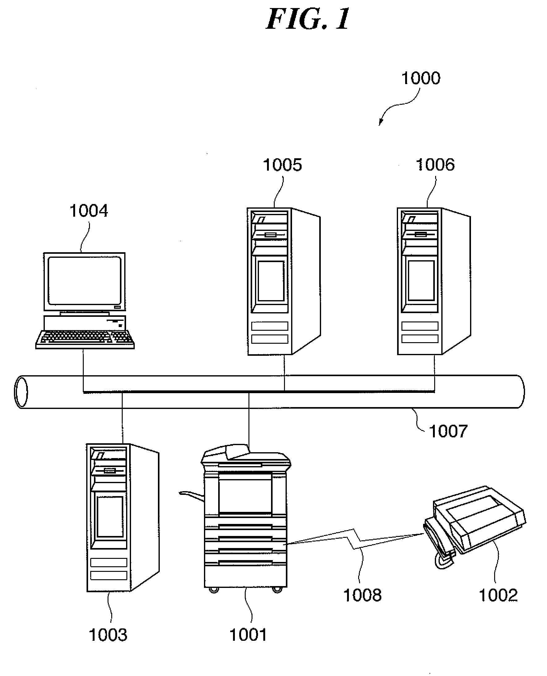 Image data search system, image data search apparatus, and image data search method, computer program for implementing the method, and storage medium storing the computer program