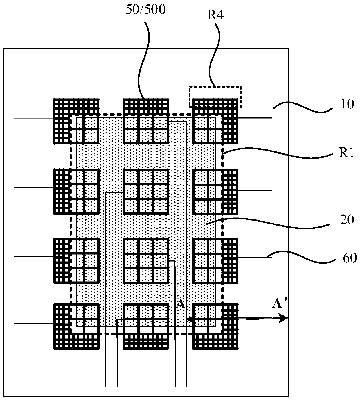 A touch display device