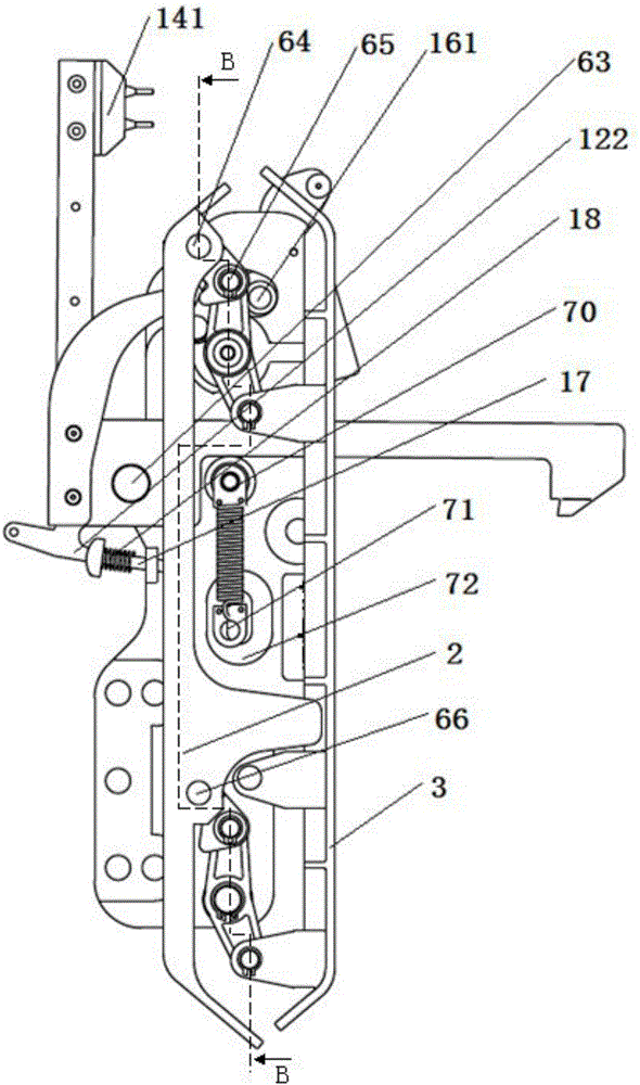 Elevator door vane