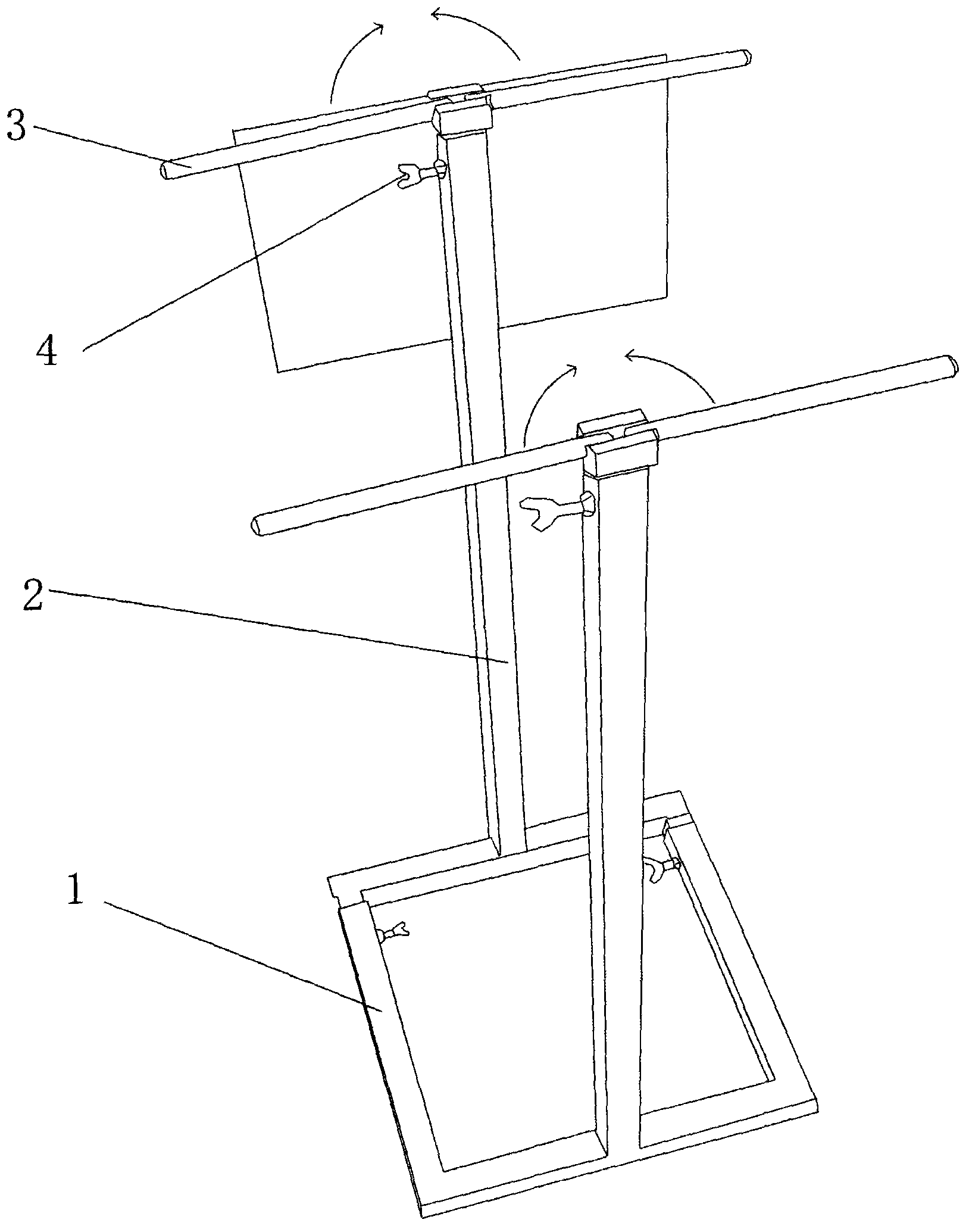 Garbage bag stand capable of automatically sealing closing garbage bag