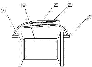 Leg pressing device capable of increasing leg pressing frequency