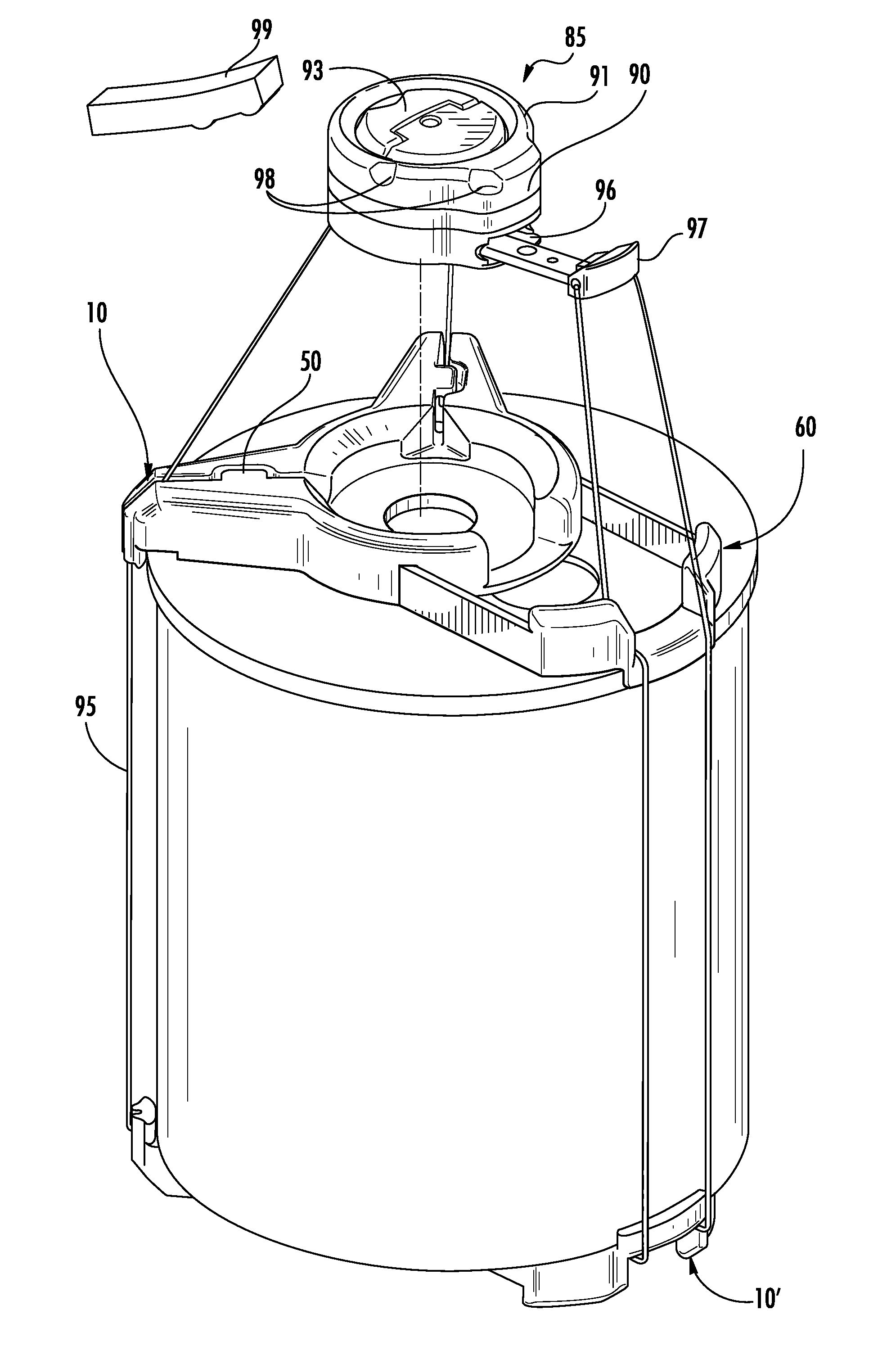 Security assembly for attachment to an object