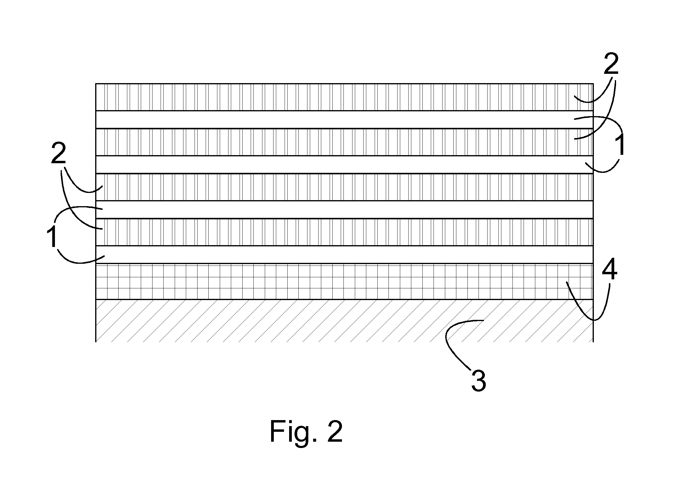 Multilayer coating, method for fabricating a multilayer coating, and uses for the same