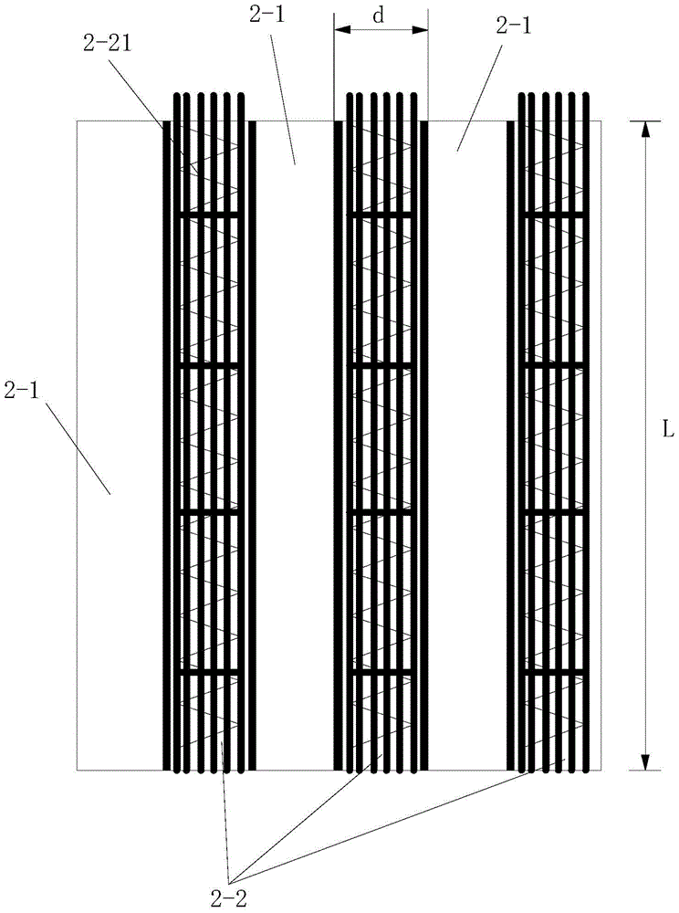 Occlusion retaining wall pile and its construction method and application